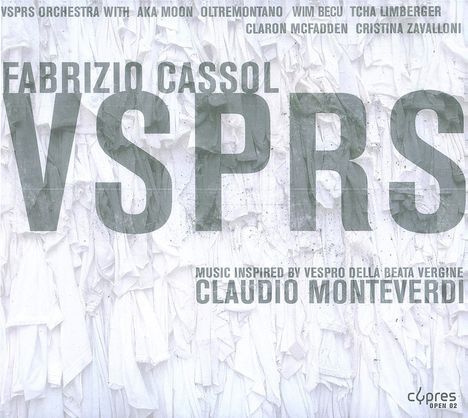 Fabrizio Cassol (geb. 1964): Musik inspiriert von Monteverdis Vespro Della Beata Virgine, CD