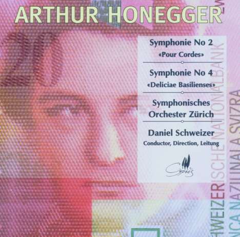 Arthur Honegger (1892-1955): Symphonien Nr.2 &amp; 4, CD