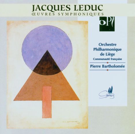 Jacques Leduc (1932-2016): Symphonie op.29, CD