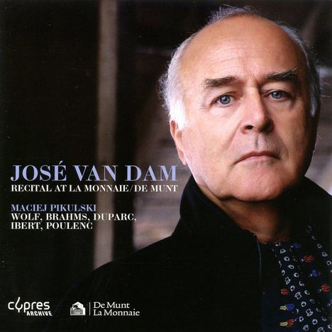 Jose van Dam - Recital At La Monnaie/De Munt, CD