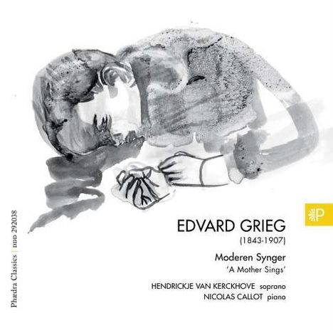 Edvard Grieg (1843-1907): Lieder &amp; Klavierwerke "Moderen Synger", CD