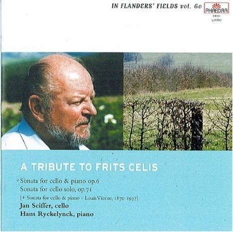 Frits Celis (geb. 1929): Sonate für Cello &amp; Klavier op.6, CD