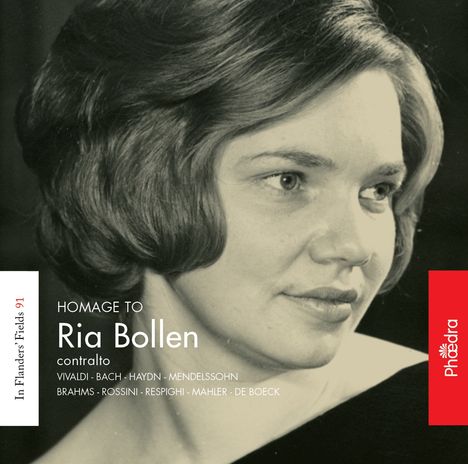 Ria Bollen - Hommage to Ria Bollen, CD