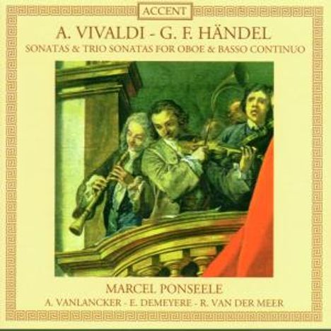 Marcel Ponseele spielt Oboensonaten, CD