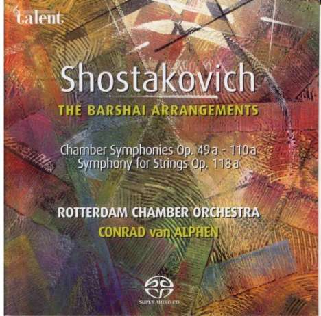 Dmitri Schostakowitsch (1906-1975): Kammersymphonien opp.49a,110a,118a, Super Audio CD