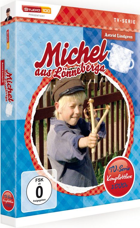 Michel aus Lönneberga (Gesamtausgabe der TV-Serie), 3 DVDs