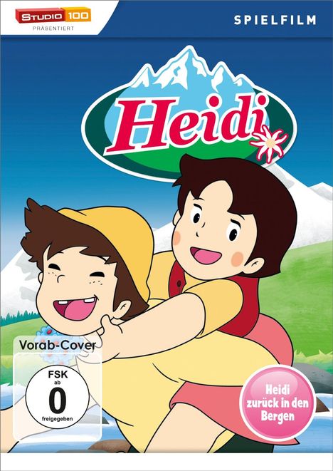 Heidi zurück in den Bergen, DVD