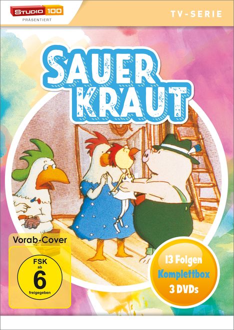 Sauerkraut (Komplette Serie), 3 DVDs