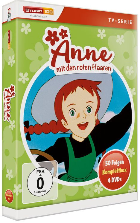 Anne mit den roten Haaren (Komplette Serie), 4 DVDs