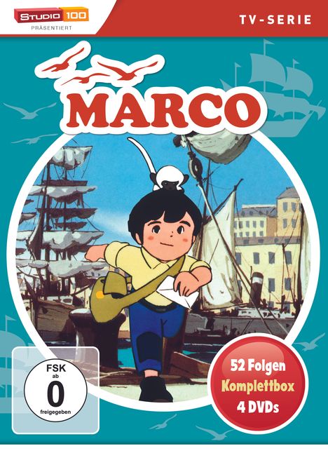Marco (Komplette Serie), 4 DVDs