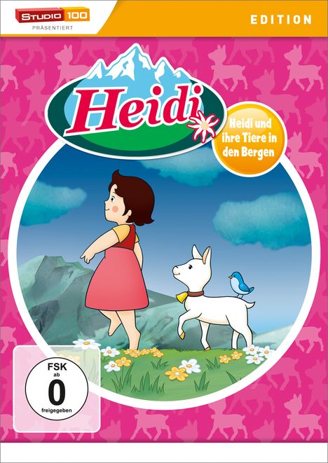 Heidi und ihre Tiere in den Bergen, DVD