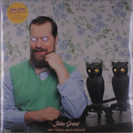 John Grant: Grey Tickles, Black Pressure (Limited Edition) (Orange &amp; Lavender Vinyl), 2 LPs und 1 CD