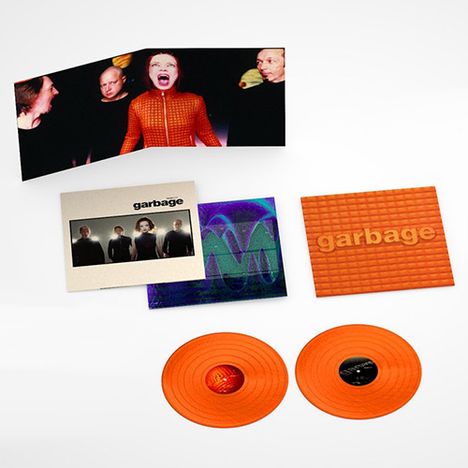 Garbage: Version 2.0 (remastered) (20th Anniversary-Limited-Edition) (Orange Vinyl), 2 LPs