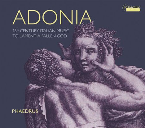 Adonia - 16th Century Italian Music (To Lament a Fallen God), CD