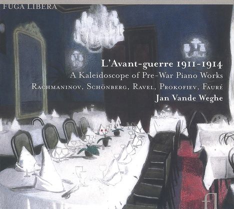 Jan Vande Weghe - L'Avant-guerre 1911-1914, CD