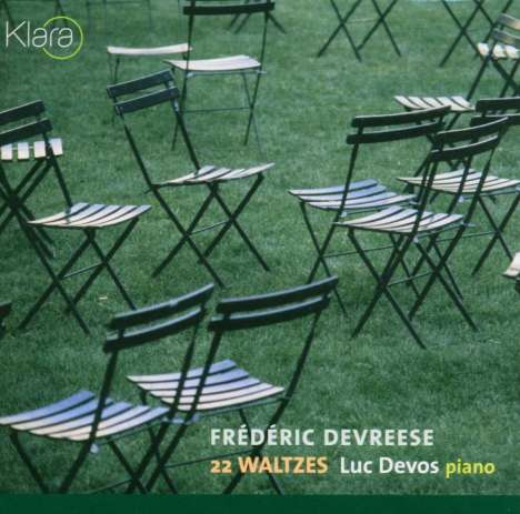 Frederic Devreese (1929-2020): 22 Walzer für Klavier, CD