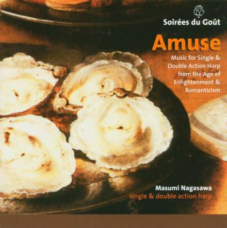 Masumi Nagasawa - "Amuse" (Musik für Harfe), CD