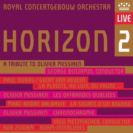 Concertgebouw Orchestra - Horizon 2, Super Audio CD