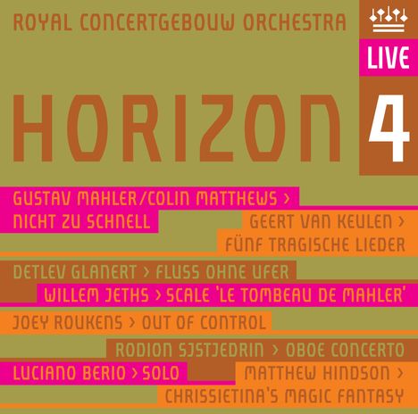 Concertgebouw Orchestra - Horizon 4, 2 Super Audio CDs