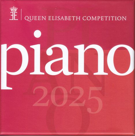 Queen Elisabeth Competition 2025 - Klavier, 3 CDs