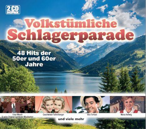 Die Volkstümliche Schlagerparade, 2 CDs