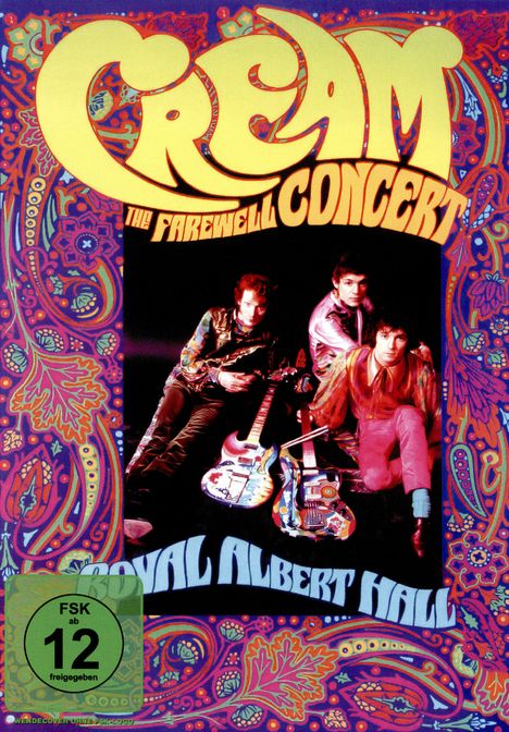 Cream: The Farewell Concert, DVD