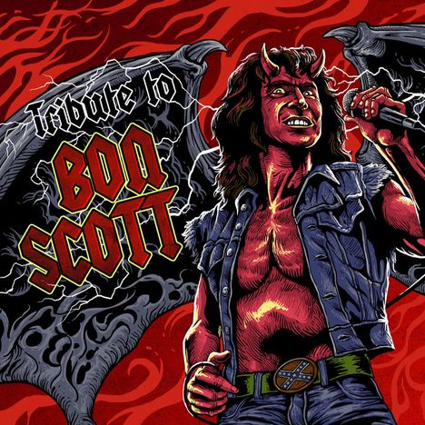 Bon Scott: Tribute To Bon Scott (Limited-Edition) (Red Vinyl), LP