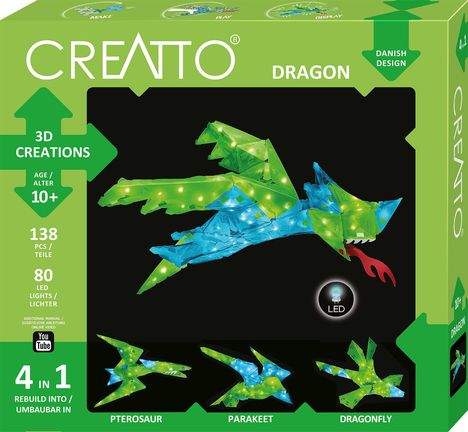 Creatto Drache, Spiele