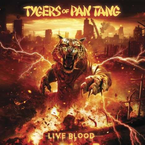 Tygers Of Pan Tang: Liveblood, 2 LPs