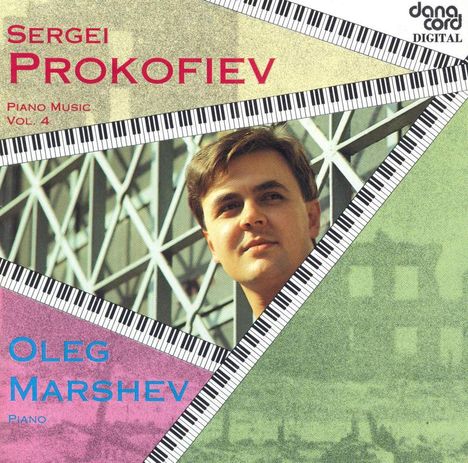 Serge Prokofieff (1891-1953): Klaviersonaten Nr.2 & 4, CD