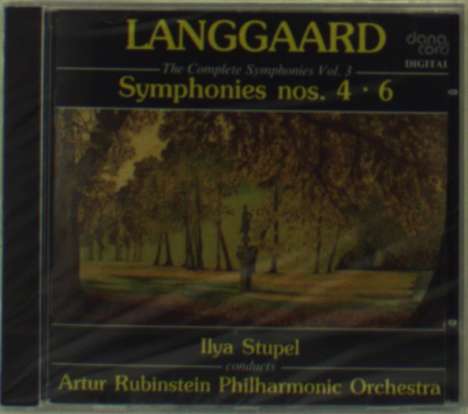 Rued Langgaard (1893-1952): Symphonien Nr.4 &amp; 6, CD