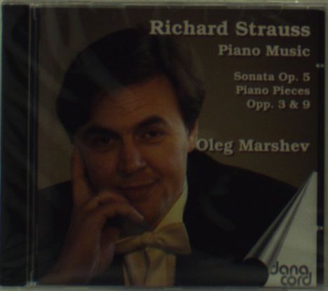 Richard Strauss (1864-1949): Klaviersonate h-moll op.5, CD