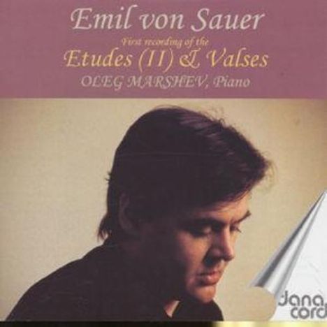 Emil von Sauer (1862-1942): Etudes de Concert Vol.2, CD