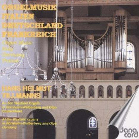 Hans Helmut Tillmanns,Orgel, CD