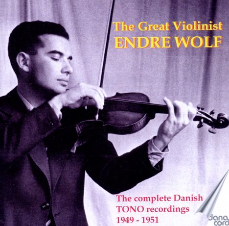 The Great Violinist Endre Wolf, 2 CDs