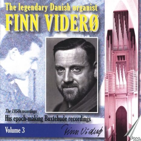 Finn Videro - The Legendary Danish Organist Vol.3 "Orgelwerke "His epoch-making Buxtehude recordings", 2 CDs