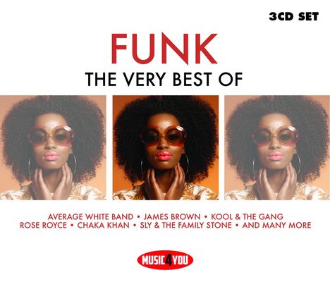 The Very Best Of Funk, 3 CDs
