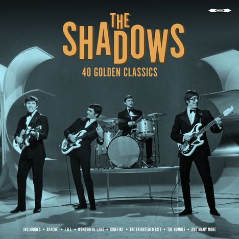 The Shadows: 40 Golden Classics (180g), 2 LPs