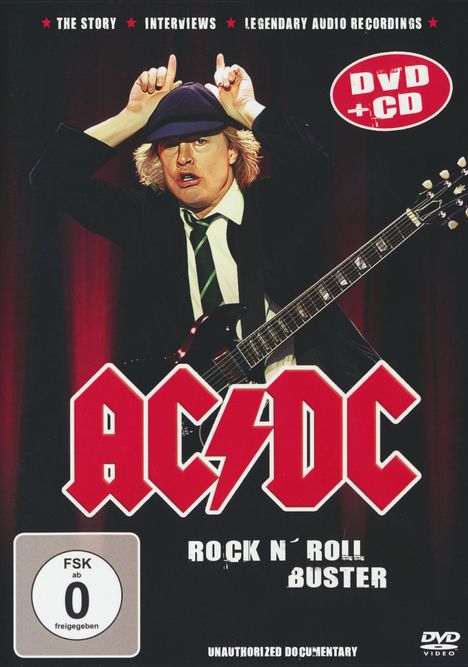 AC/DC - Rock'N'Roll Buster, 2 DVDs und 1 CD