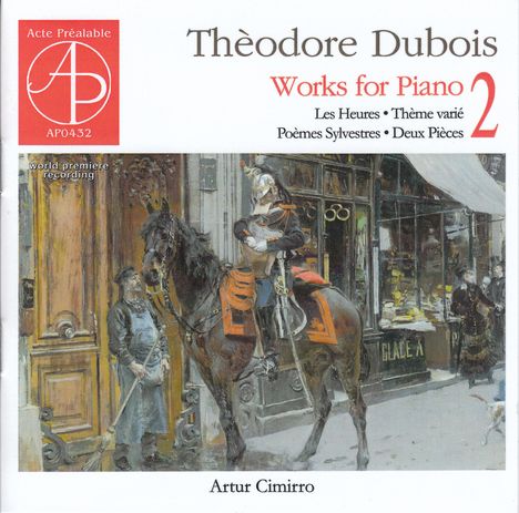 Theodore Dubois (1837-1924): Klavierwerke Vol.2, CD