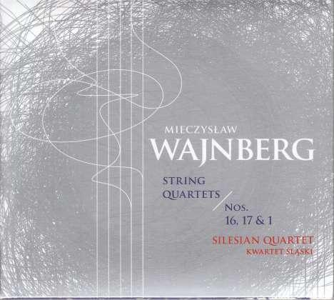 Mieczyslaw Weinberg (1919-1996): Streichquartette Nr.1,16,17, CD