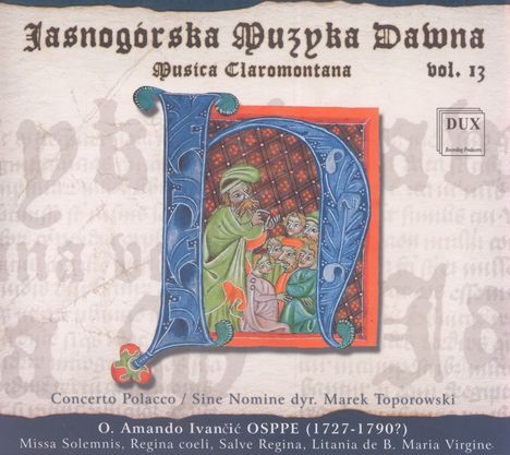 Geistliche Barockmusik aus Polen - Musica Claromontana Vol.13, CD