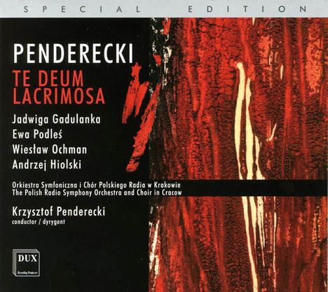 Krzysztof Penderecki (1933-2020): Te Deum, CD
