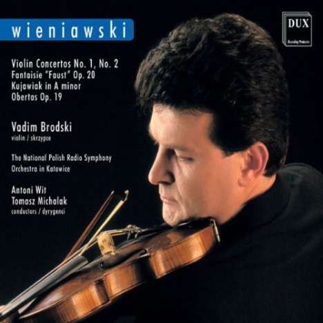 Henri Wieniawski (1835-1880): Violinkonzerte Nr.1 &amp; 2, CD