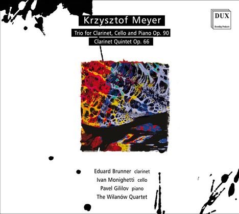 Krzysztof Meyer (geb. 1943): Klarinettenquintett op.66, CD