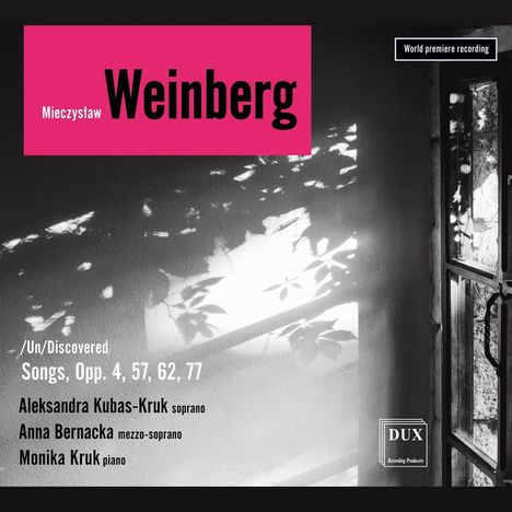 Mieczyslaw Weinberg (1919-1996): Lieder opp.4,57,62,77, CD