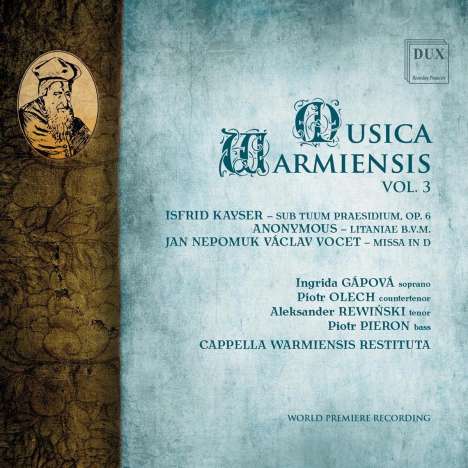 Jan Nepomuk Vaclav Vocet (1773-1843): Missa D-Dur, CD