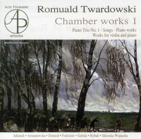 Romuald Twardowski (geb. 1930): Kammermusik Vol.1, CD