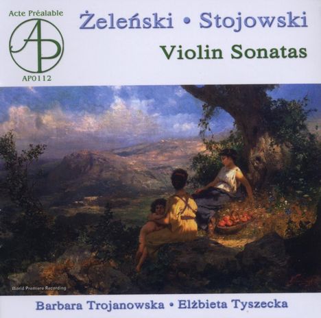 Vladislav Zelenski (1837-1921): Sonate für Violine &amp; Klavier op.30, CD