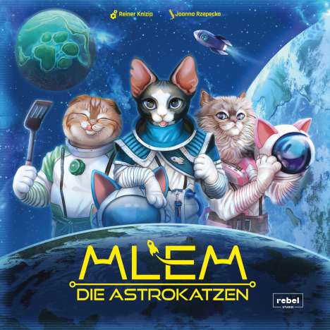 Reiner Knizia: MLEM Die Astrokatzen, Spiele